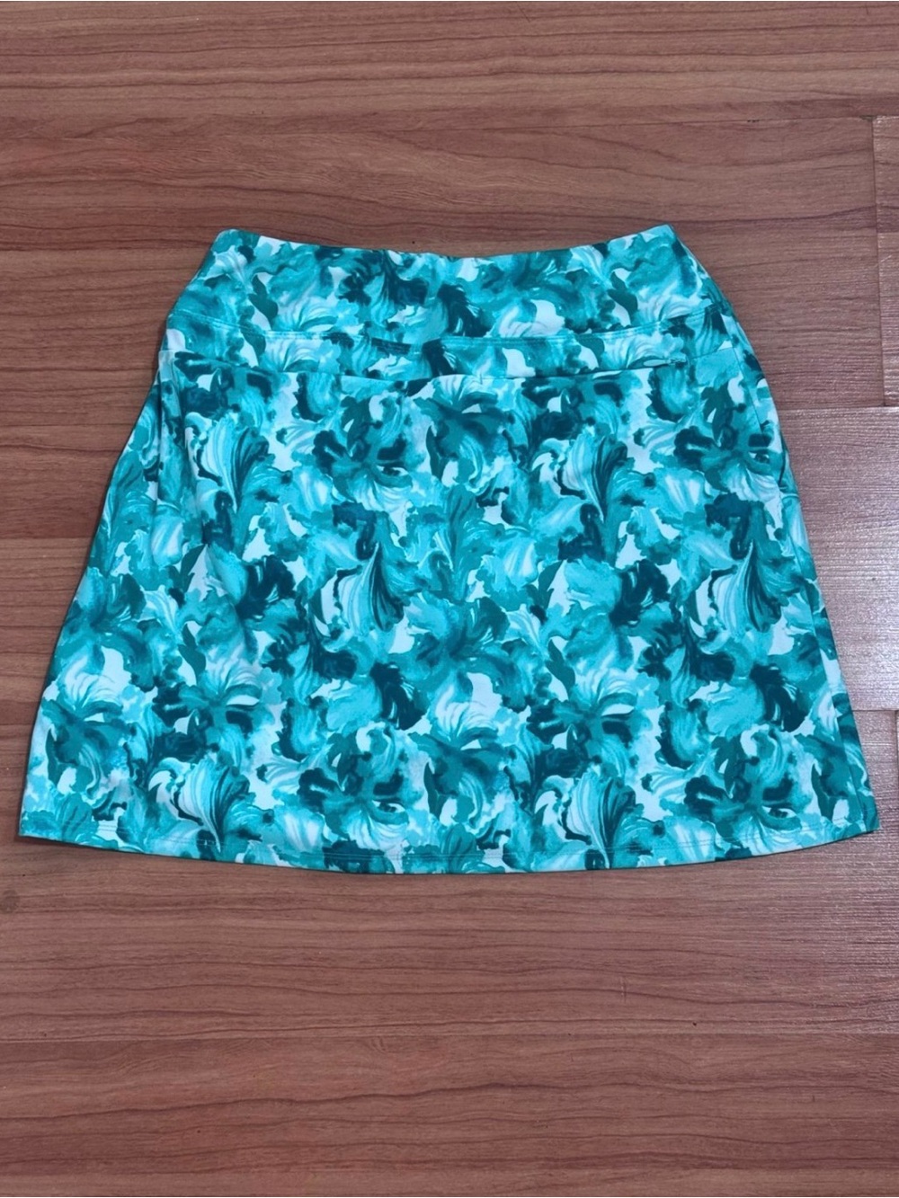 Tommy Bahama Teal Floral Golf Skort Size XS